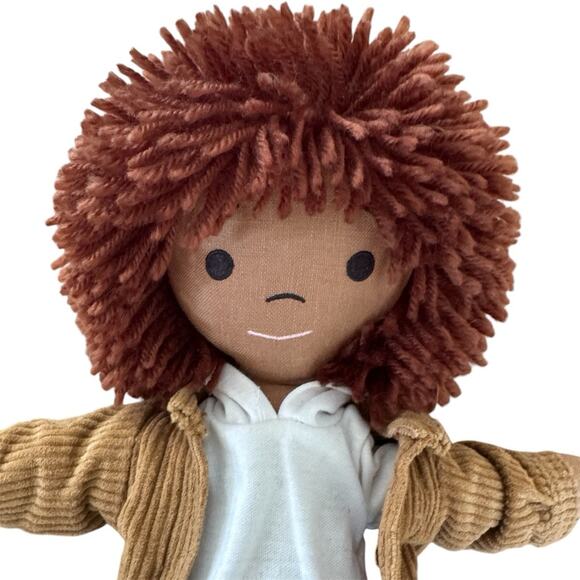 HarperIman Ashton 14'' Plush Doll Linen Handmade - Picture 2 of 5